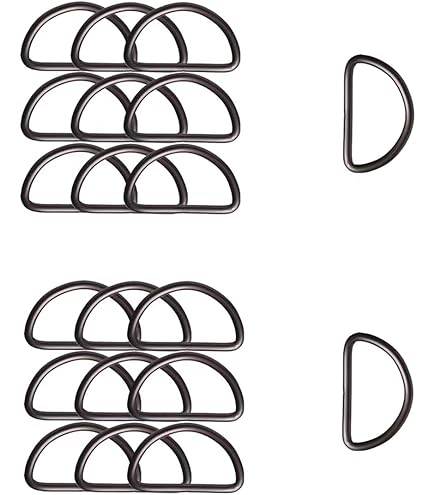Amazon.com: 10 Pack Metal D-Ring - 2-Inch (50 MM) Satin Nickel